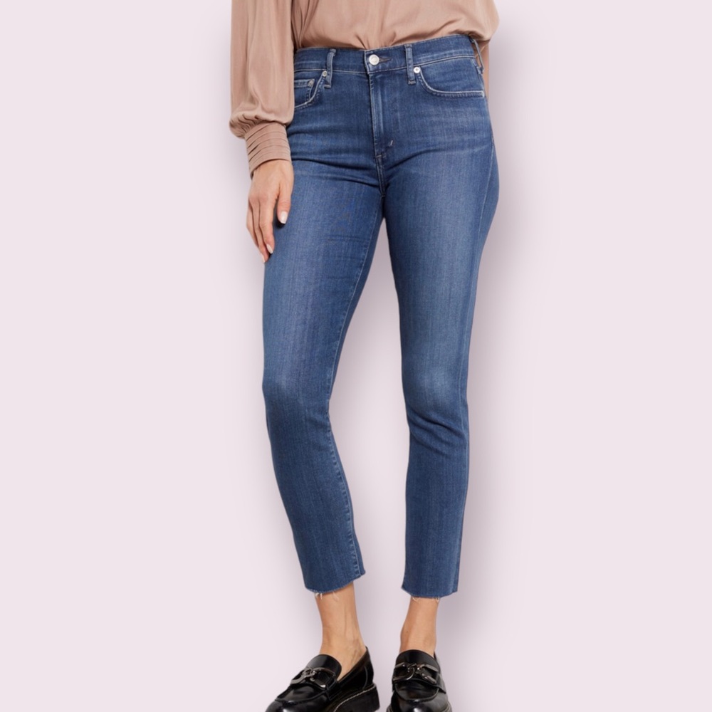 Agolde Blue Ankle & Cropped Jeans